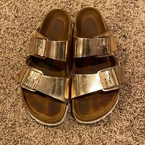 Authentic Rose Gold Birkenstocks